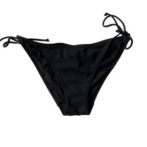 Victoria secret black bikini bottoms